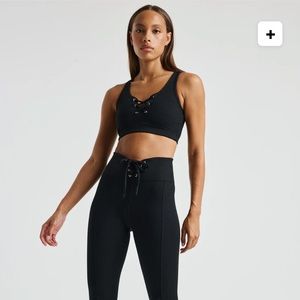 Year of Ours - Black Ribbed Football Legging